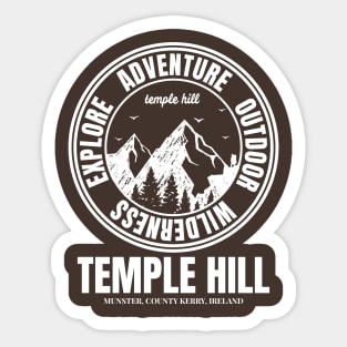 Temple Hill, Mountains In Ireland Locations Sticker